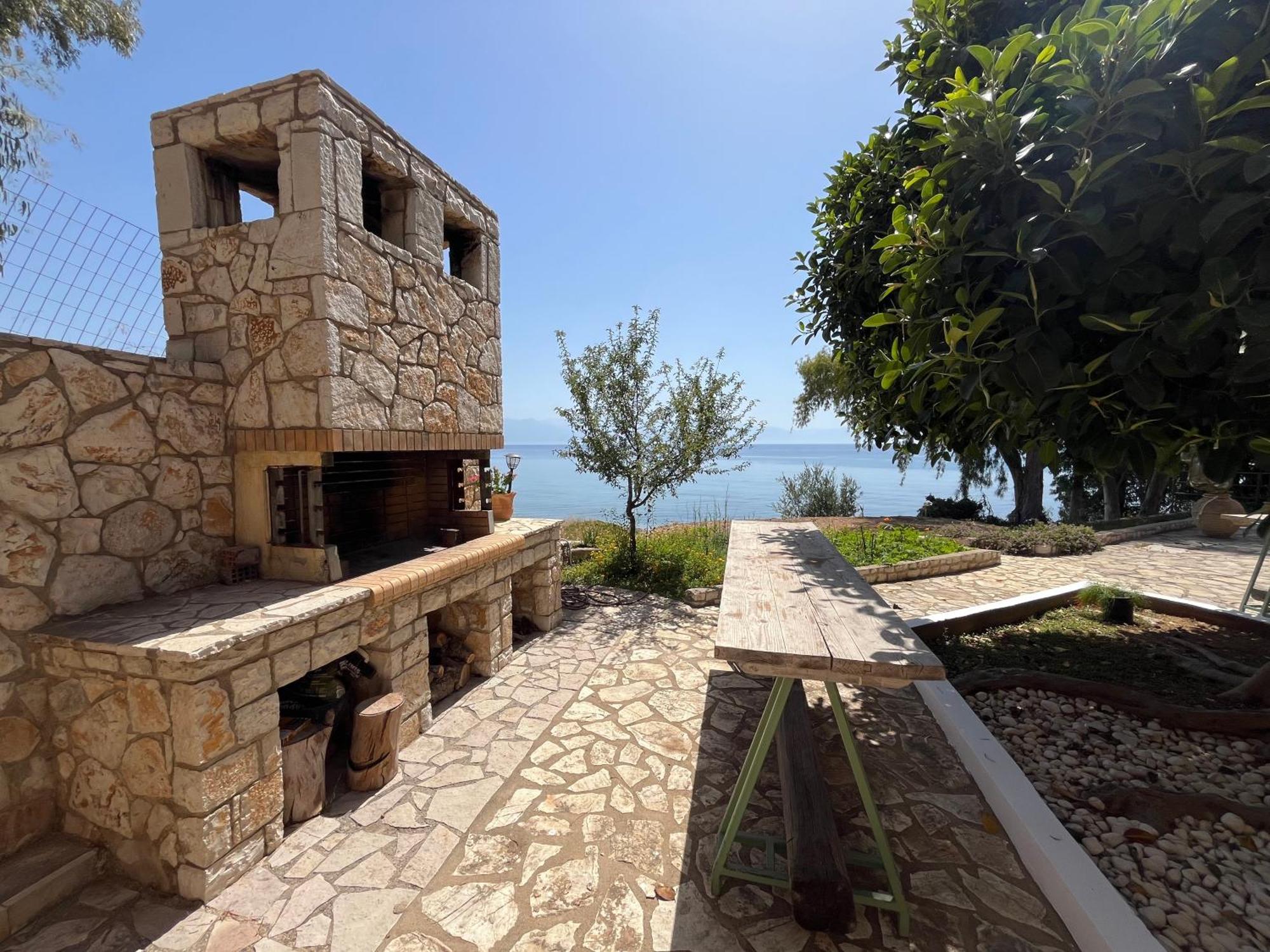 9 Muses Villas Chrani Exterior foto